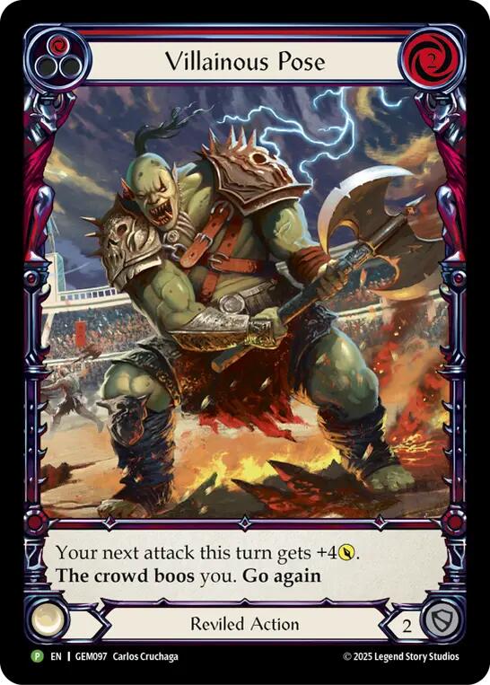 Villainous Pose [GEM097] (GEM Pack 3) | Devastation Store