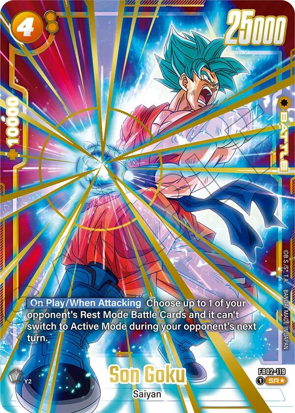 Son Goku (FB02-119) (Gold) [Fusion World Promotion Cards] | Devastation Store
