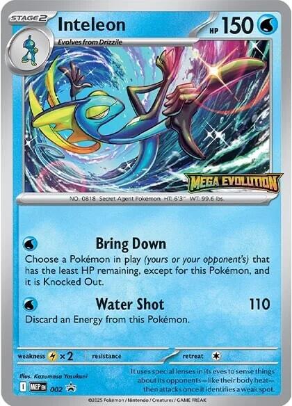 Inteleon (002) [Mega Evolutions Promo] | Devastation Store
