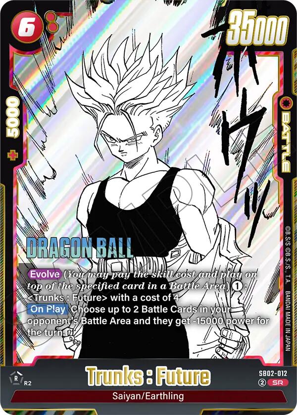 Trunks : Future (SB02-012) [Manga Booster 02] | Devastation Store