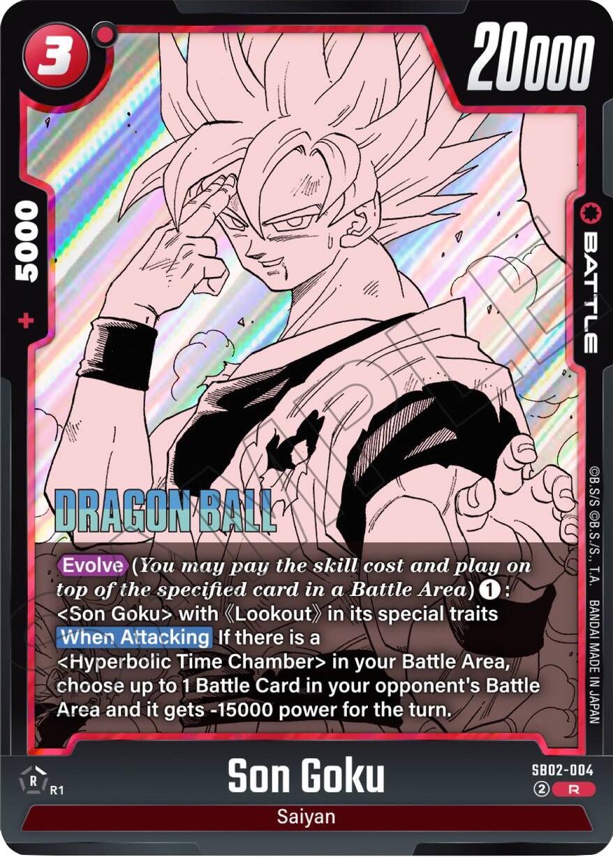Son Goku (SB02-004) [Manga Booster 02] | Devastation Store