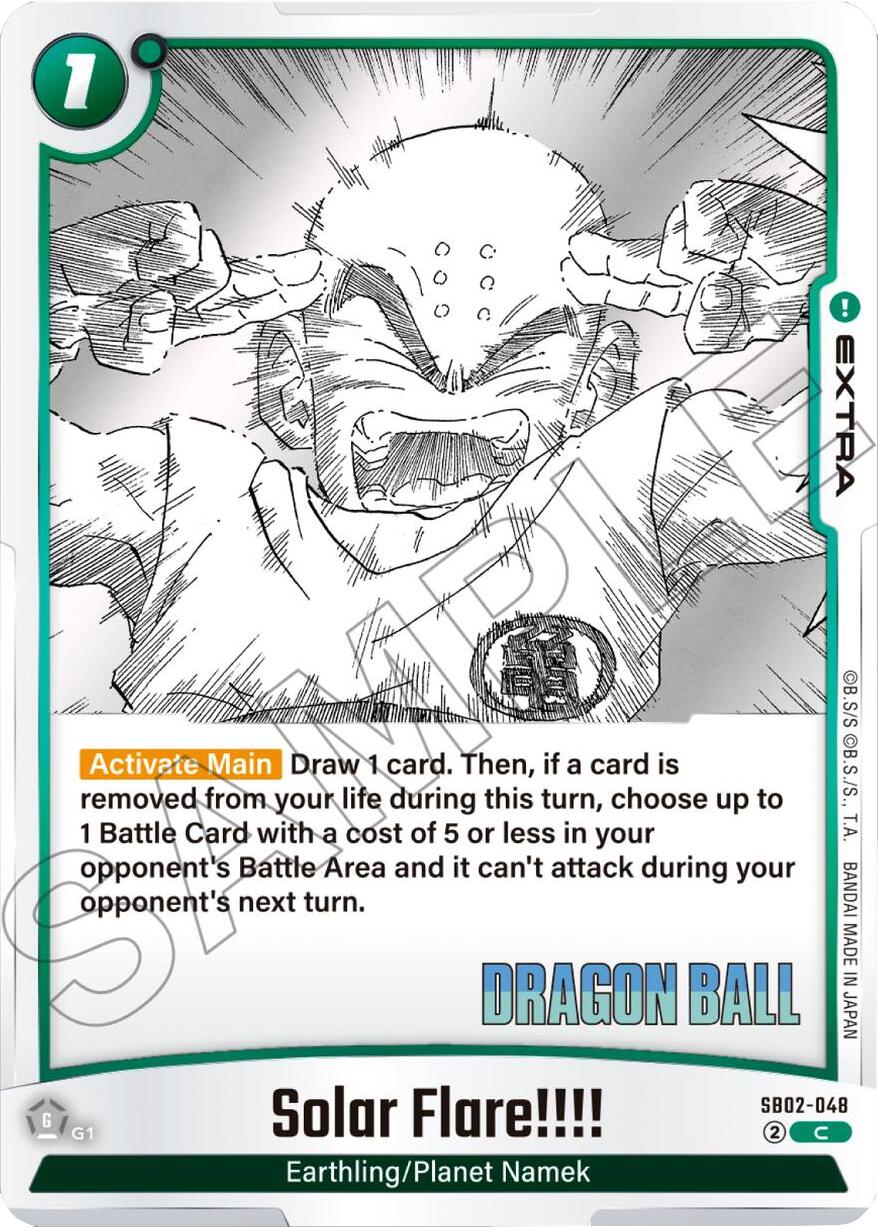 Solar Flare!!!! [Manga Booster 02] | Devastation Store