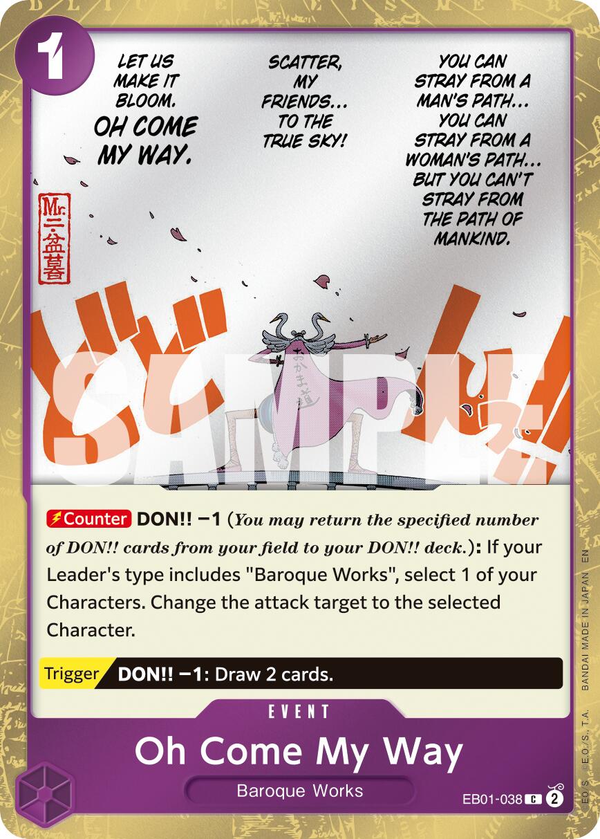 Oh Come My Way (Pirate Foil) [Premium Booster -The Best- Vol. 2] | Devastation Store