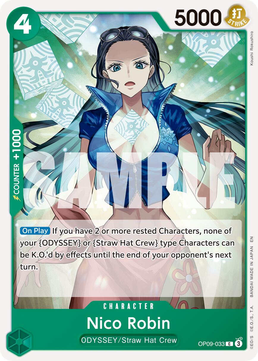 Nico Robin (OP09-033) (Reprint) [Premium Booster -The Best- Vol. 2] | Devastation Store