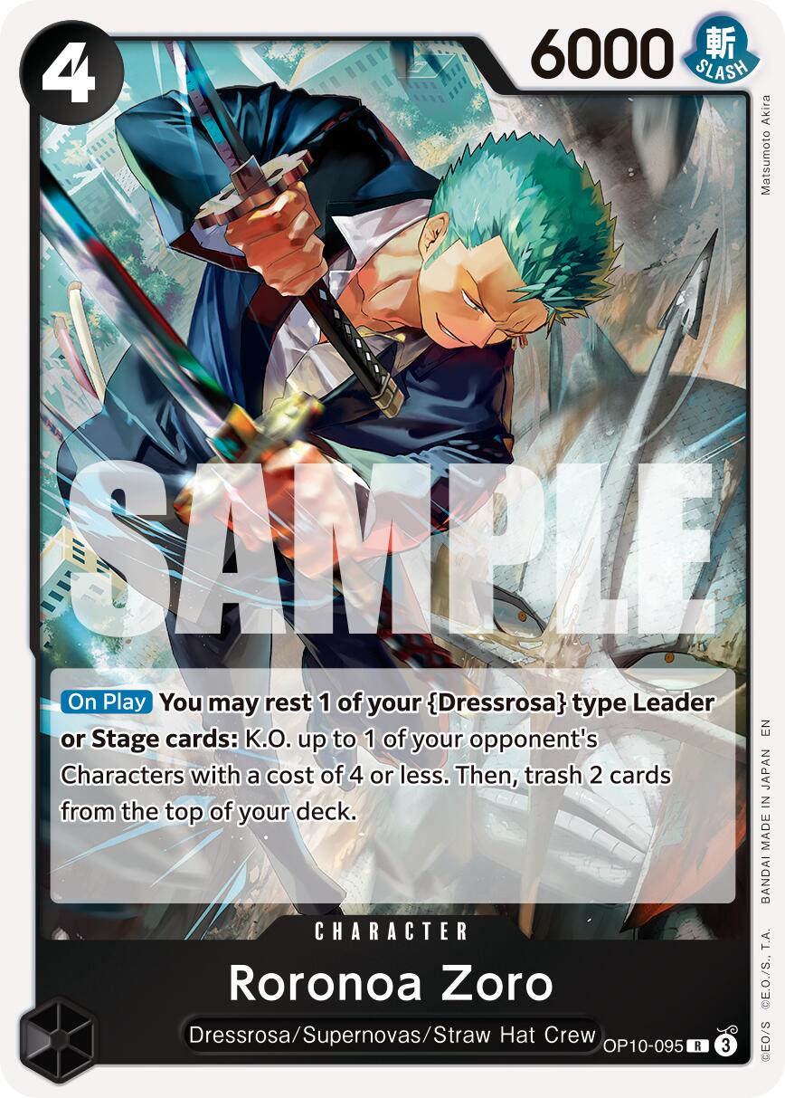 Roronoa Zoro (OP10-095) (Reprint) [Premium Booster -The Best- Vol. 2] | Devastation Store