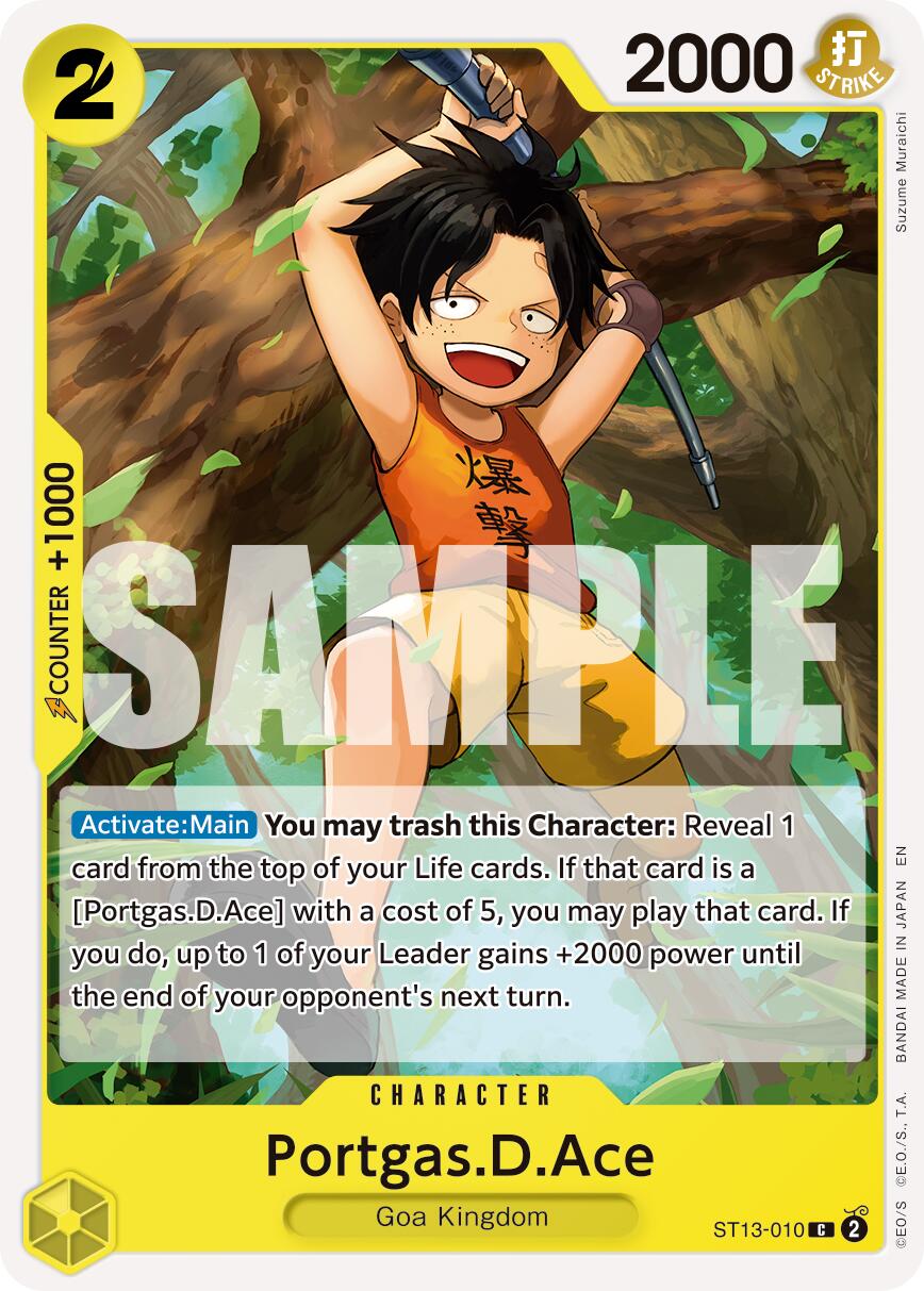 Portgas.D.Ace (ST13-010) (Reprint) [Premium Booster -The Best- Vol. 2] | Devastation Store