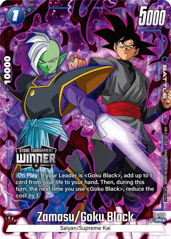 Zamasu/Goku Black (Tournament Pack 08 - Winner) [Fusion World Tournament Cards] - Devastation Store | Devastation Store