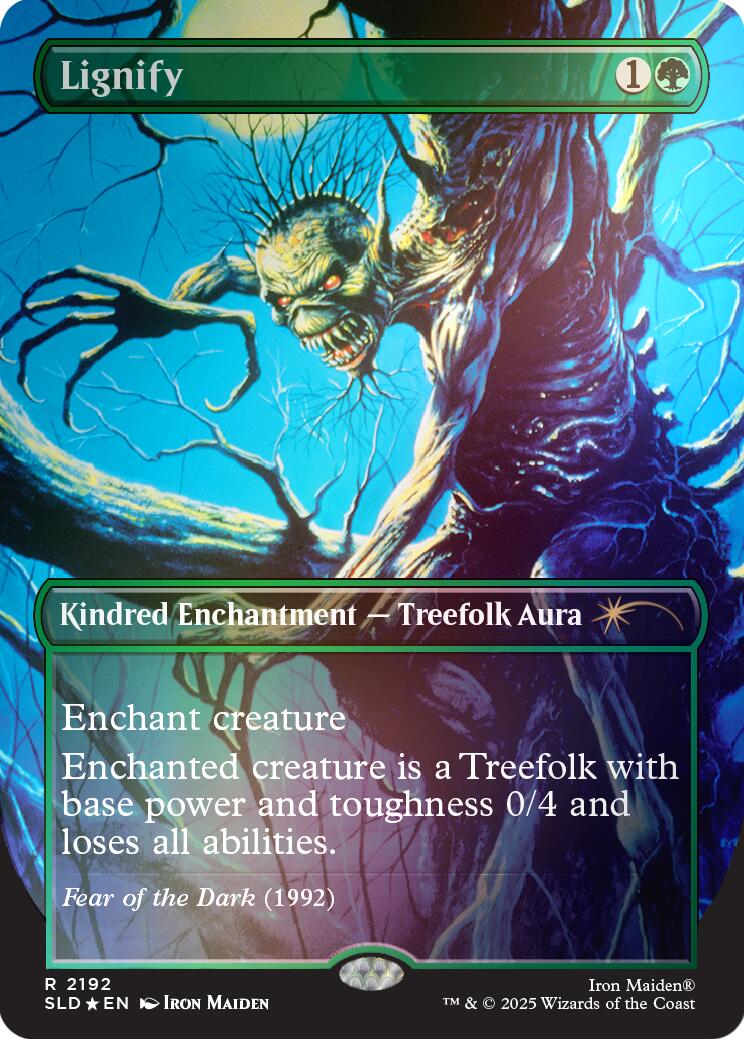 Lignify (2192) (Rainbow Foil) [Secret Lair Drop Series] | Devastation Store