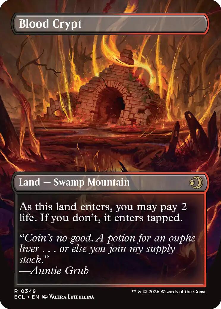 Blood Crypt (Borderless) [Lorwyn Eclipsed] | Devastation Store