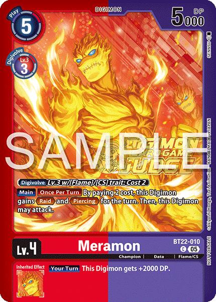 Meramon [BT22-010] (Judge Pack 2025 Wave 2) [Cyber Eden] | Devastation Store