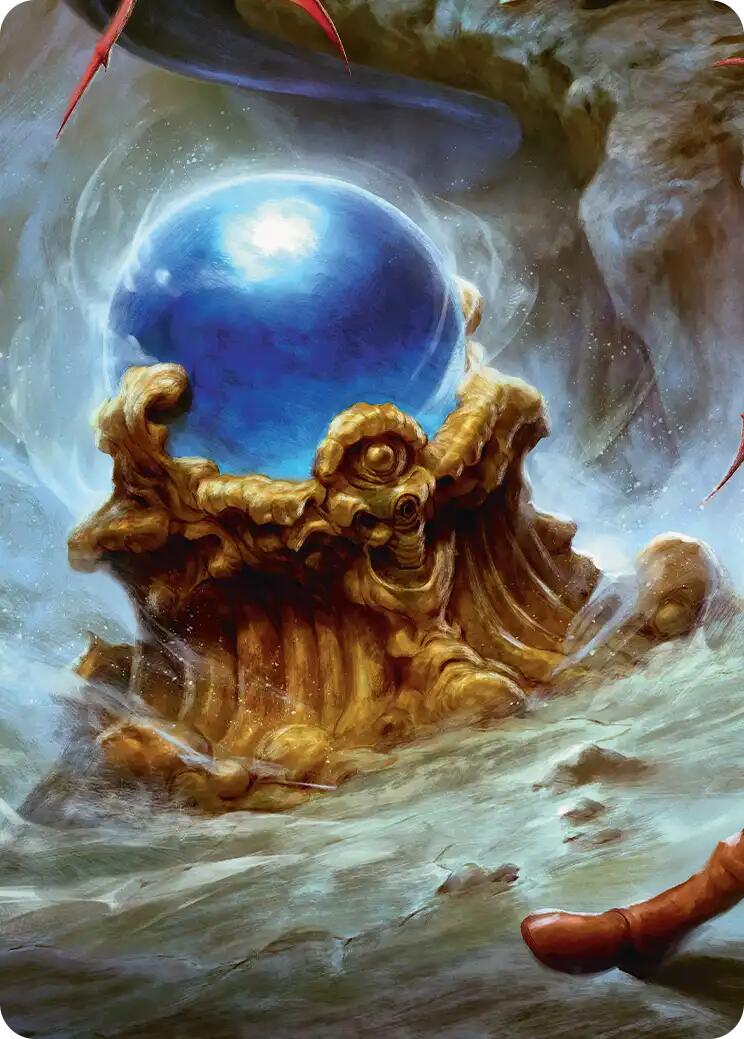 Chaos Shrine's Black Crystal Scene Art Card [FINAL FANTASY Art Series] | Devastation Store