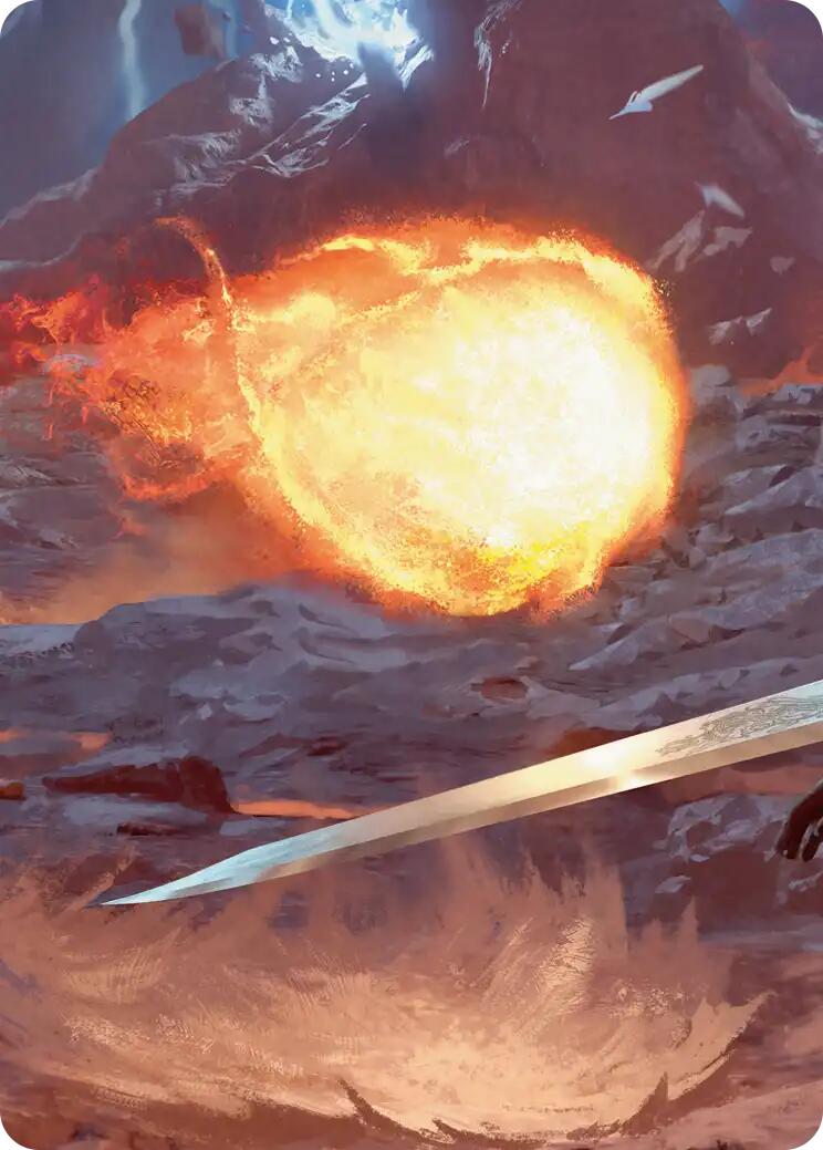 Duelist's Flame Scene Art Card [FINAL FANTASY Art Series] | Devastation Store