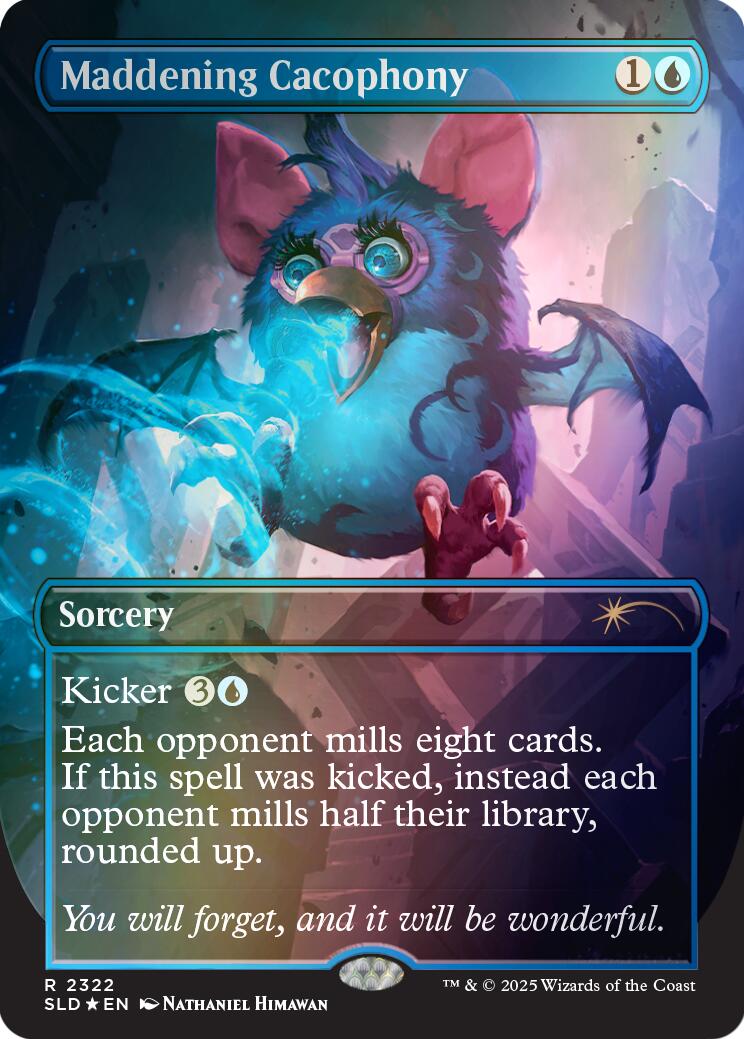 Maddening Cacophony (Rainbow Foil) [Secret Lair Drop Series] | Devastation Store