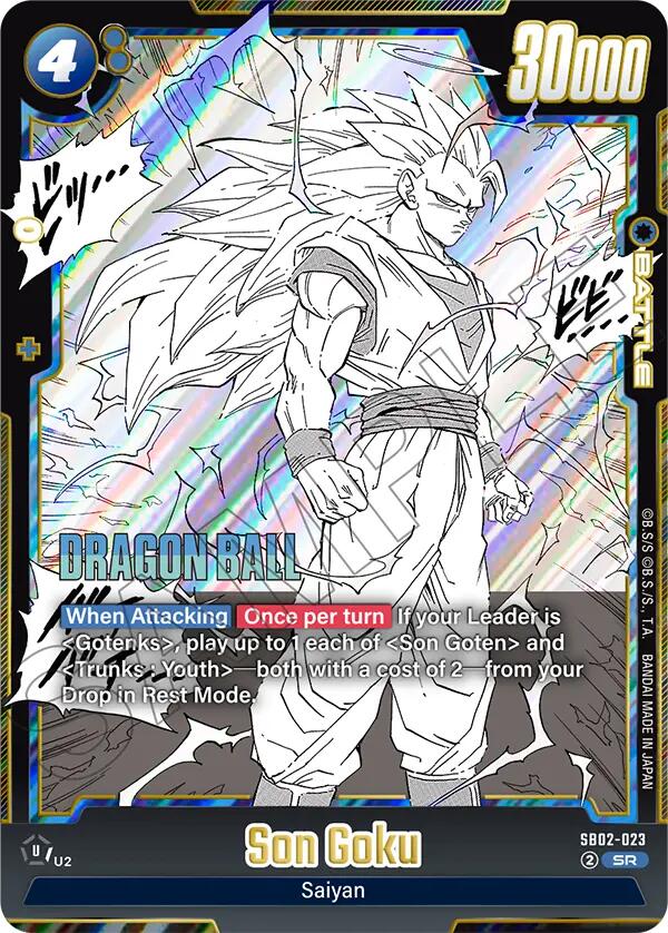 Son Goku (SB02-023) [Manga Booster 02] | Devastation Store