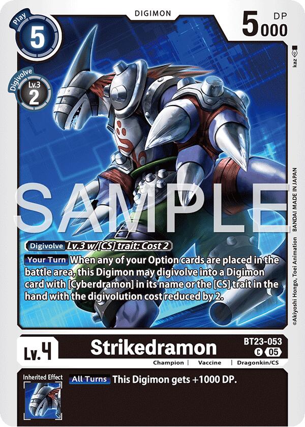 Strikedramon [BT23-053] [Hackers' Slumber] | Devastation Store