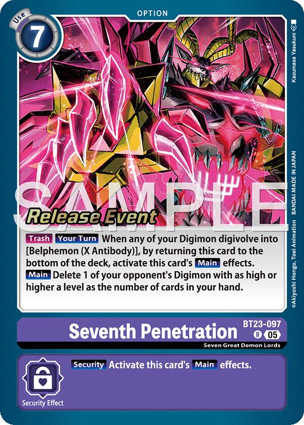 Seventh Penetration [BT23-097] [Hackers' Slumber Release Event Cards] | Devastation Store