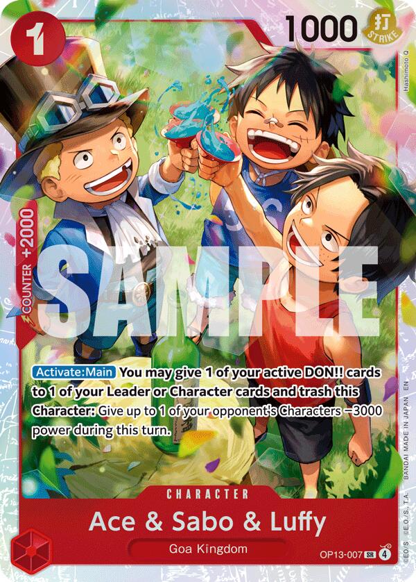 Ace & Sabo & Luffy [Carrying On His Will] | Devastation Store