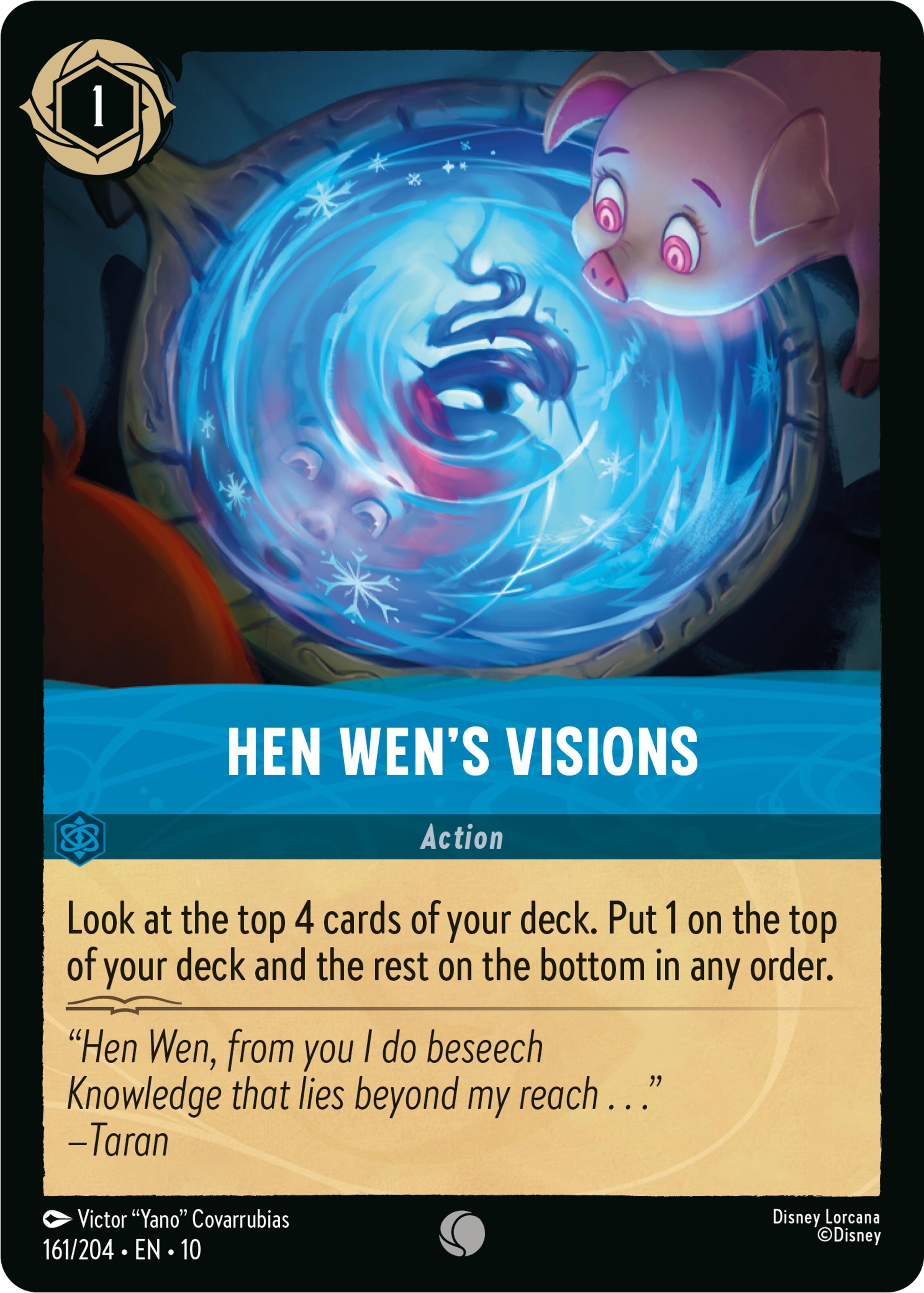 Hen Wen's Visions (161/204) [Whispers in the Well] | Devastation Store