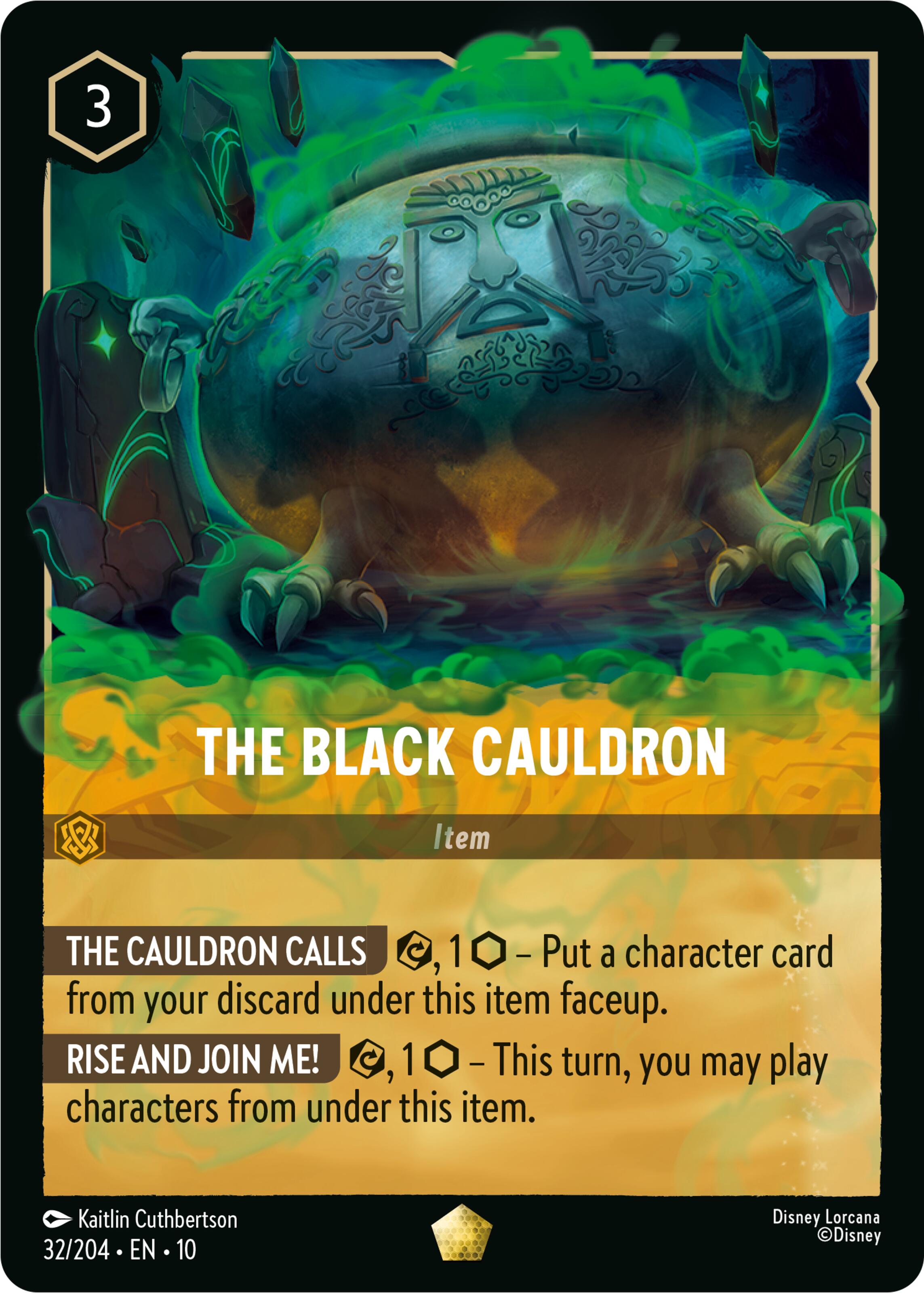 The Black Cauldron (32/204) [Whispers in the Well] | Devastation Store