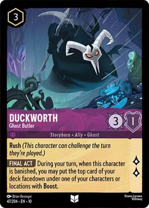 Duckworth - Ghost Butler (47/204) [Whispers in the Well] | Devastation Store
