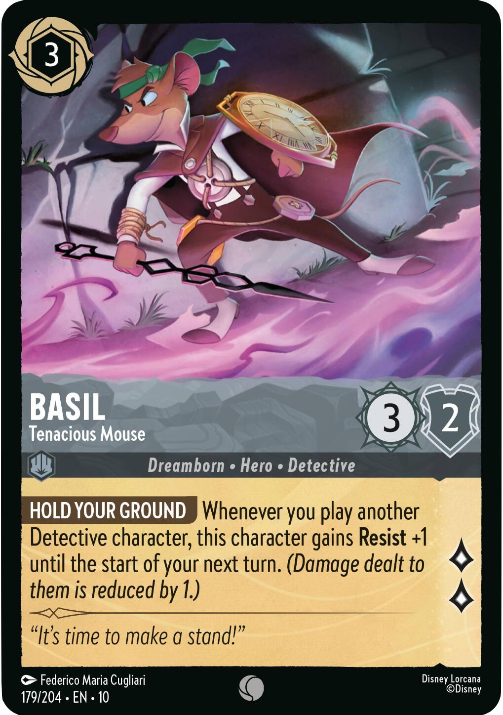 Basil - Tenacious Mouse (179/204) [Whispers in the Well] | Devastation Store