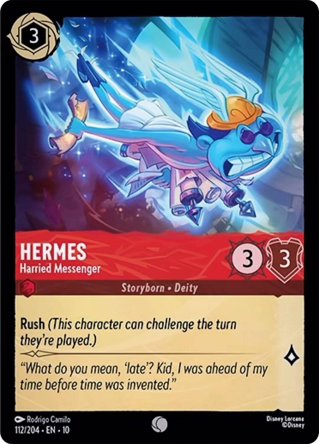 Hermes - Harried Messenger (112/204) [Whispers in the Well] | Devastation Store