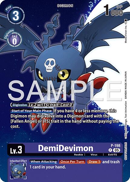 DemiDevimon [P] (Digimon Story: Time Stranger Promo Pack) [Promotional Cards] | Devastation Store