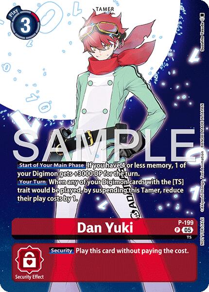 Dan Yuki [P] (Digimon Story: Time Stranger Promo Pack) [Promotional Cards] | Devastation Store
