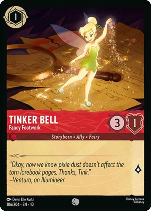 Tinker Bell - Fancy Footwork (106/204) [Whispers in the Well] | Devastation Store