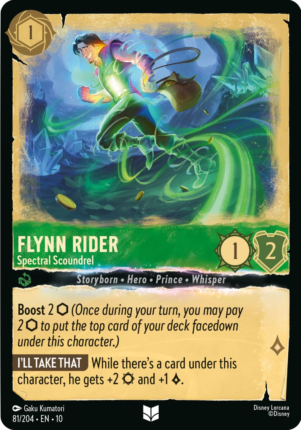 Flynn Rider - Spectral Scoundrel (81/204) [Whispers in the Well] | Devastation Store