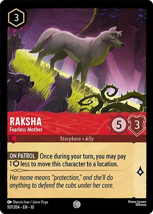 Raksha - Fearless Mother (107/204) [Whispers in the Well] | Devastation Store
