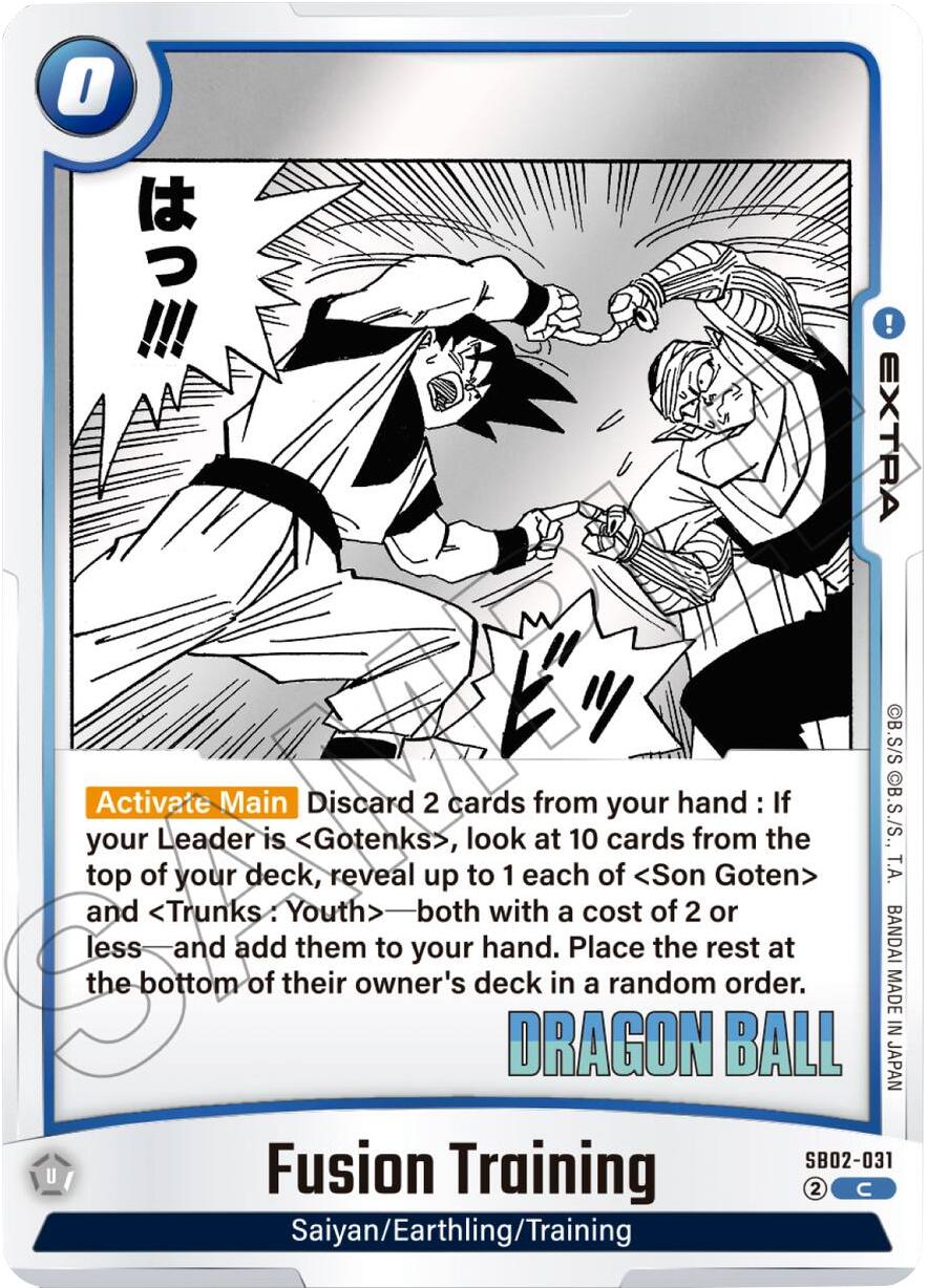Fusion Training [Manga Booster 02] | Devastation Store