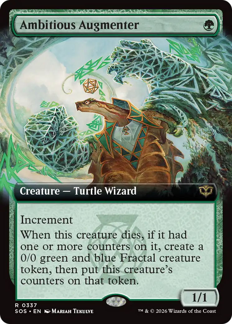 Ambitious Augmenter (Extended Art) [Secrets of Strixhaven] | Devastation Store