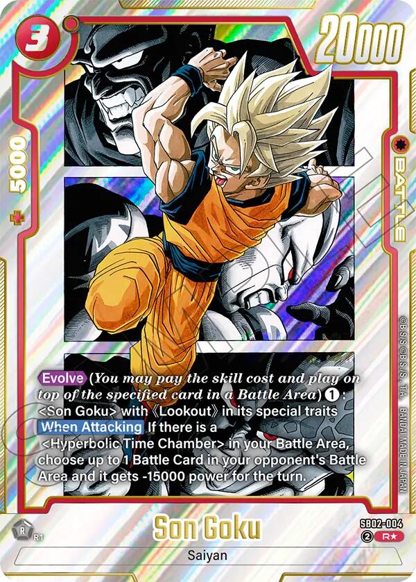 Son Goku (SB02-004) (Alternate Art) [Manga Booster 02] - Devastation Store | Devastation Store