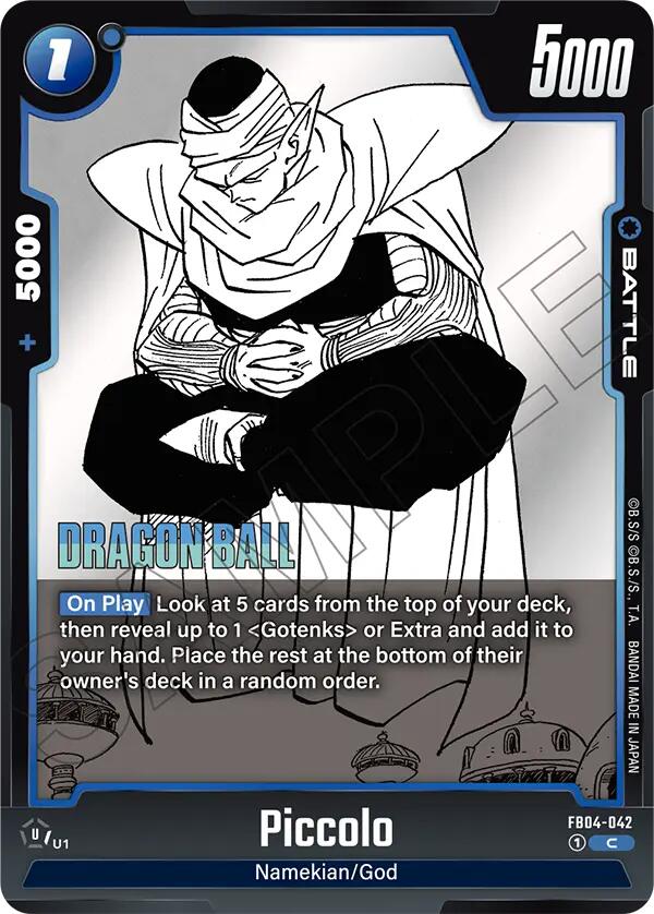 Piccolo (FB04-042) [Manga Booster 02] | Devastation Store