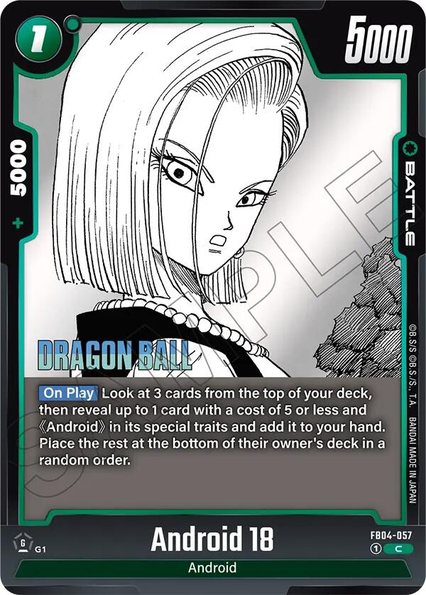 Android 18 [Manga Booster 02] | Devastation Store