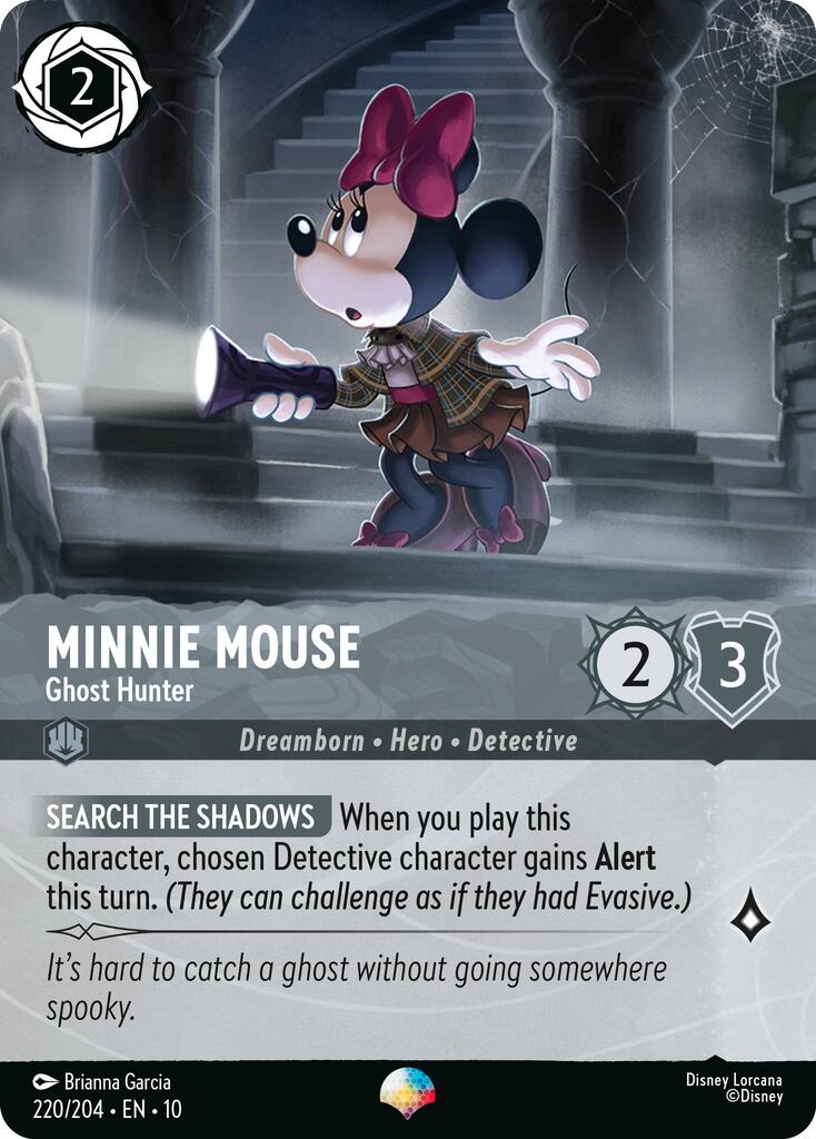 Minnie Mouse - Ghost Hunter (Epic) (220/204) [Whispers in the Well] | Devastation Store