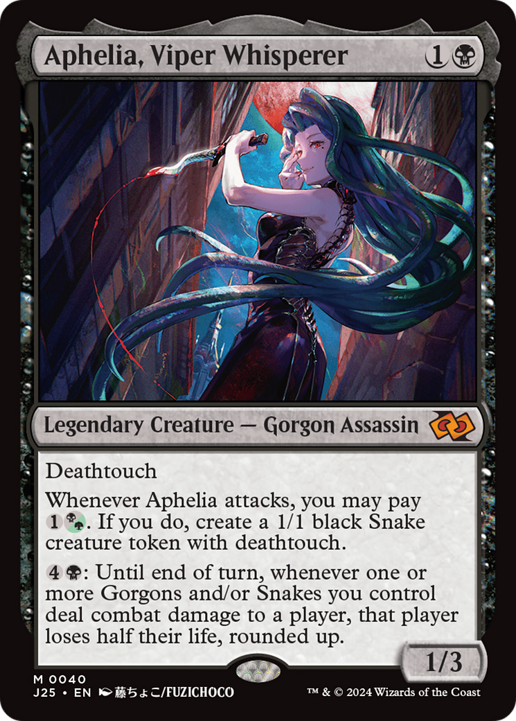 Aphelia, Viper Whisperer (Anime) [Foundations Jumpstart] | Devastation Store