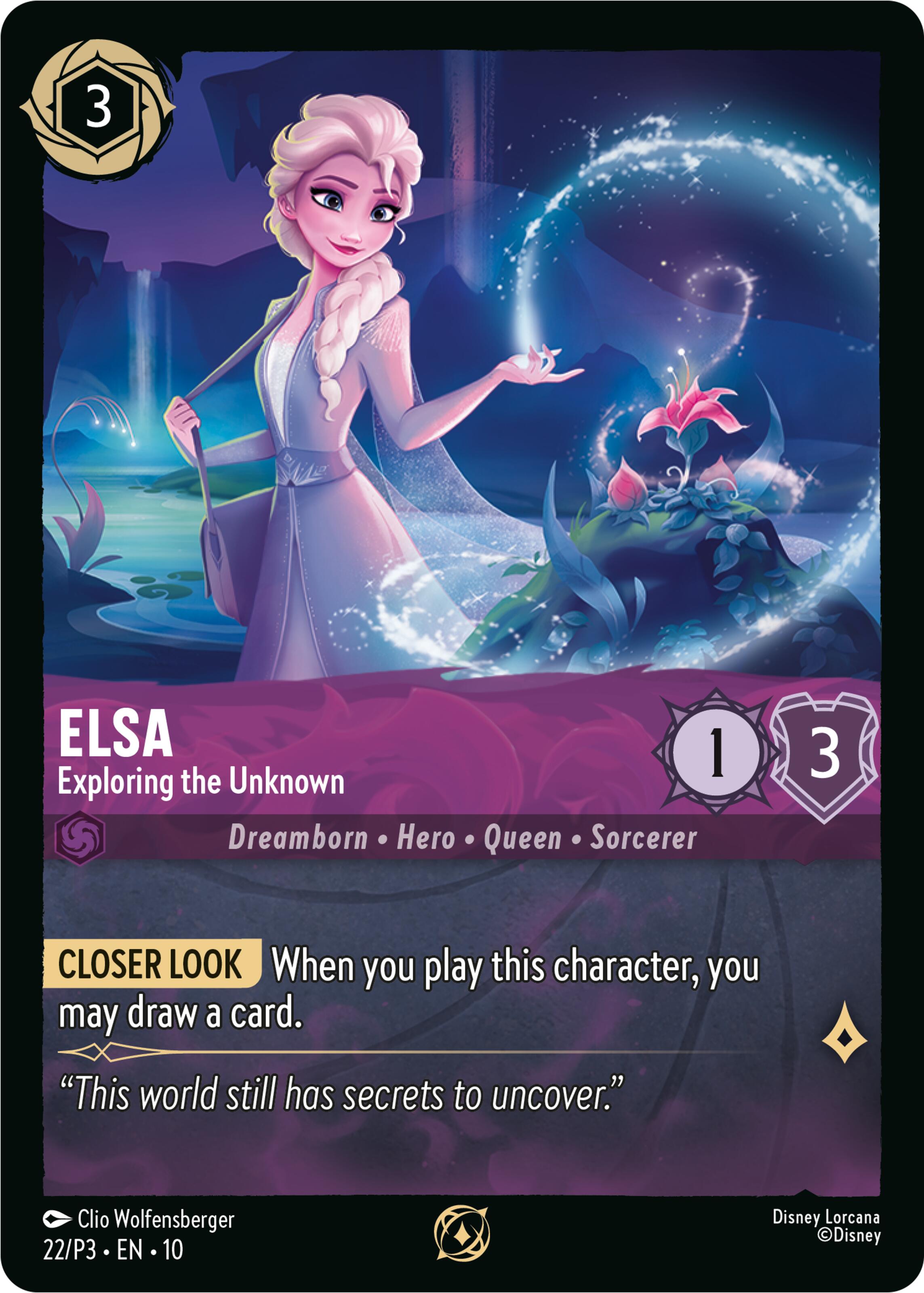 Elsa - Exploring the Unkown (22) [Promo Cards] | Devastation Store