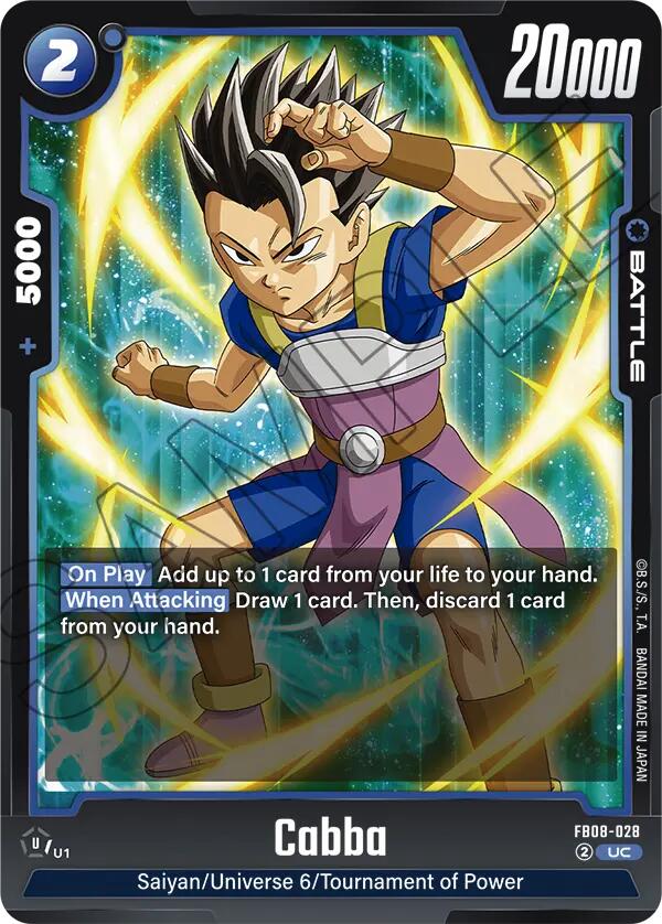 Cabba (FB08-028) [Saiyan's Pride] | Devastation Store