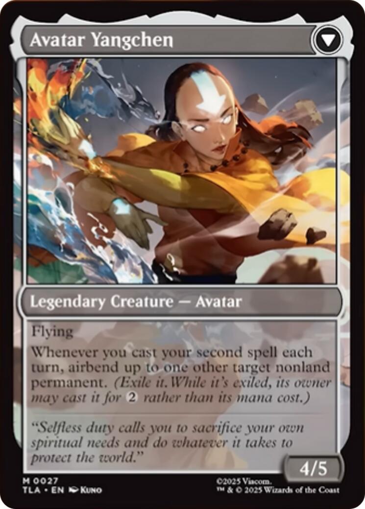 The Legend of Yangchen [Avatar: The Last Airbender] | Devastation Store