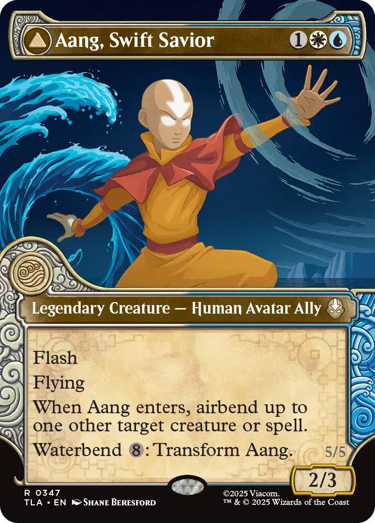 Aang, Swift Savior (Showcase) [Avatar: The Last Airbender] | Devastation Store