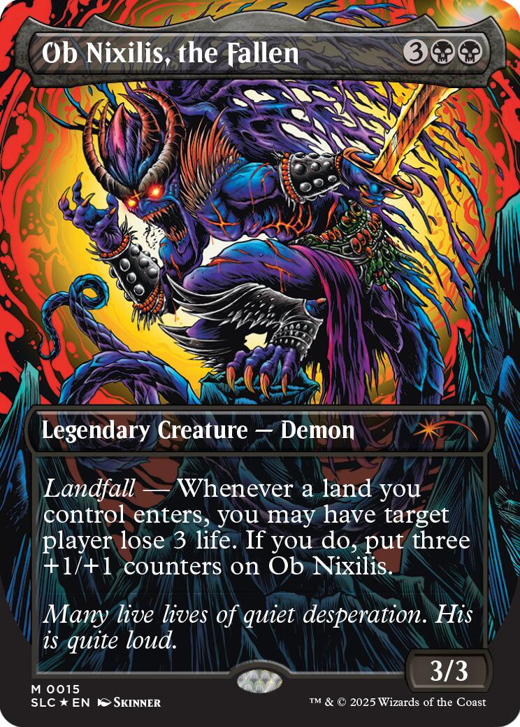 Ob Nixilis, the Fallen (Halo Foil) [Secret Lair Countdown Kit] | Devastation Store