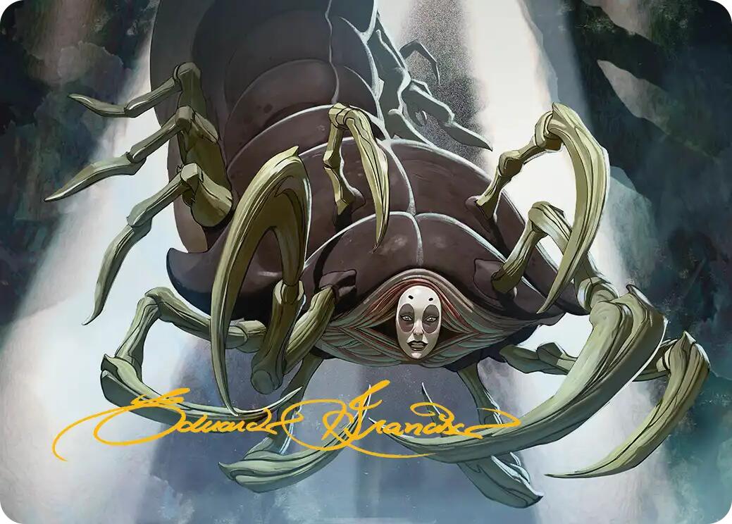 Koh, the Face Stealer Art Card (Gold-Stamped Signature) [Avatar: The Last Airbender Art Series] | Devastation Store