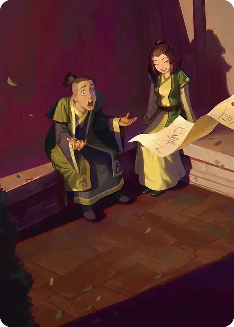 Sokka and Suki Art Card [Avatar: The Last Airbender Art Series] | Devastation Store