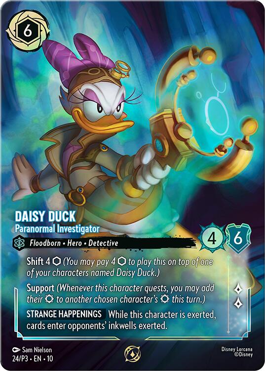 Daisy Duck - Paranormal Investigator (Store Championship) (24) [Promo Cards] | Devastation Store