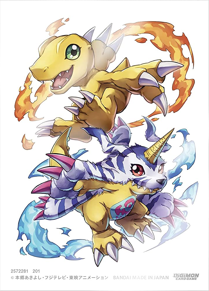 Digimon TCG: Official Card Sleeves (Agumon & Gabumon) | Devastation Store