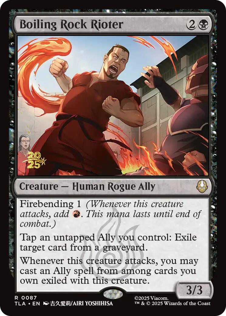 Boiling Rock Rioter [Avatar: The Last Airbender Prerelease Cards] | Devastation Store