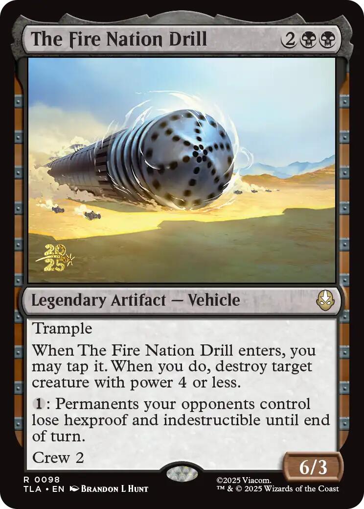 The Fire Nation Drill [Avatar: The Last Airbender Prerelease Cards] | Devastation Store