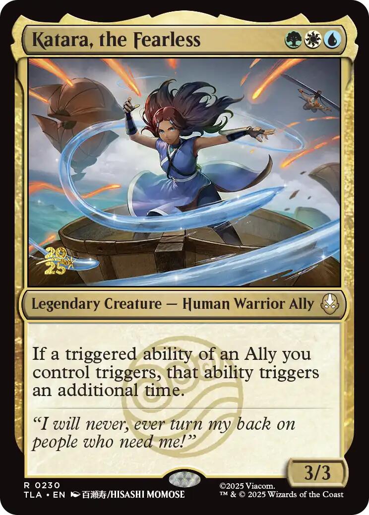 Katara, the Fearless [Avatar: The Last Airbender Prerelease Cards] | Devastation Store